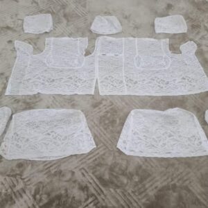 Crown JZS175 half lace seat cover's